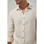 Camisa-ML-100--Linho-Vichy---Branco-Khaki---Tamanho-M