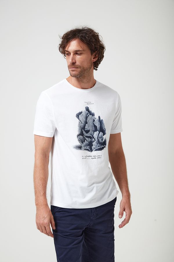 Camiseta-Coral-Fossil-Branco---P