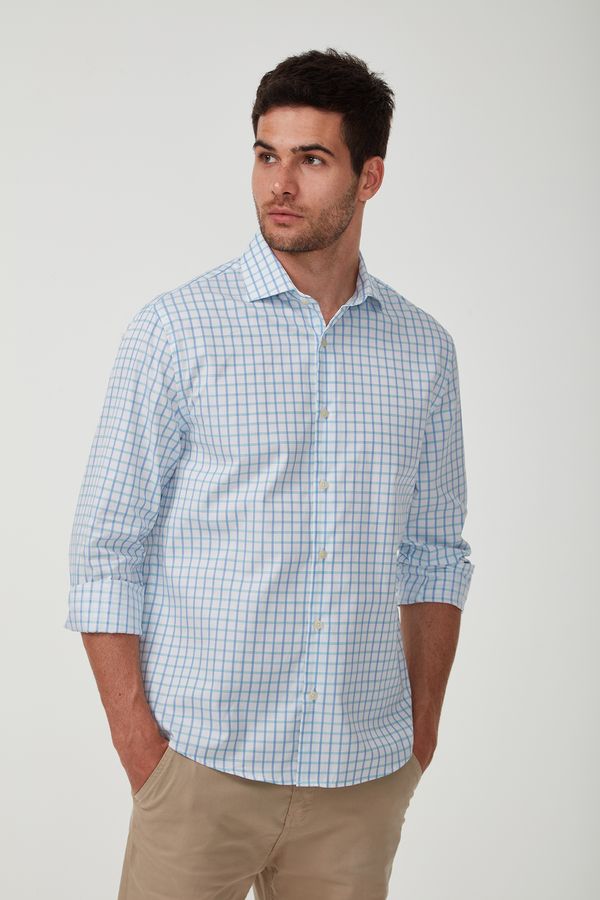 Camisa-Premium-Quadros-Bicolor---V24-Branco-Azul-Verde-|-Tamanho-M
