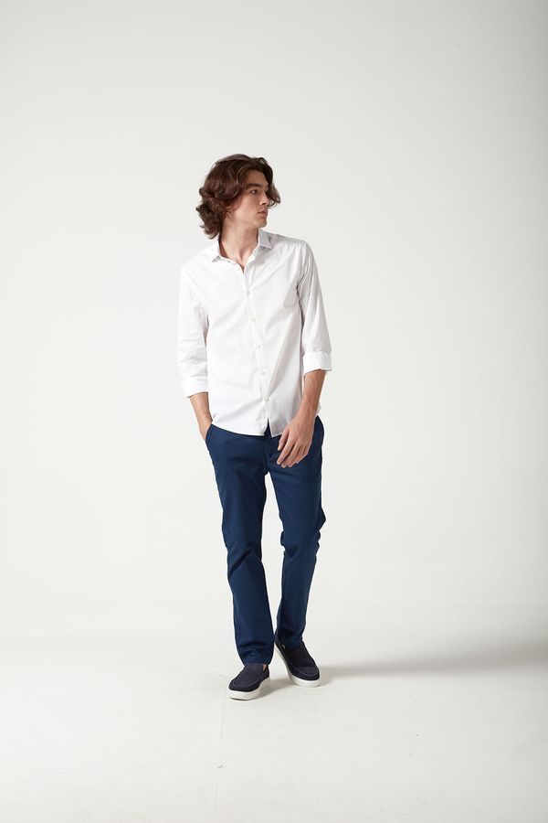 Camisa-Tricoline-Premium-Lisa---I24-Branco-|-Tamanho-P